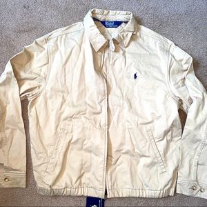 NWT Polo Ralph Lauren khaki lightweight jacket